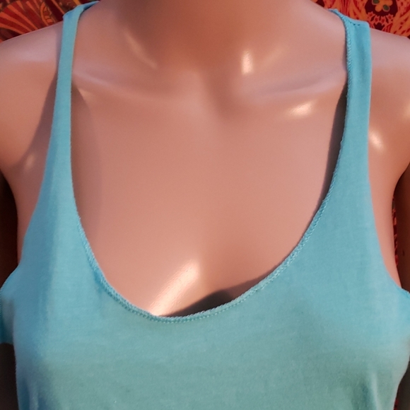Sea turtle racerback tank top size large - Picture 3 of 6